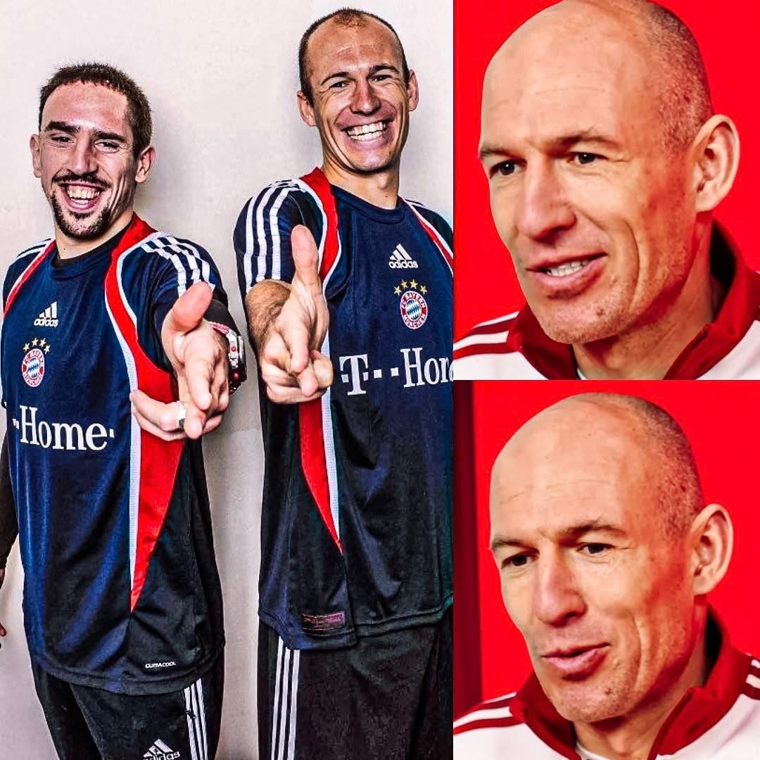 Arjen Robben Franck Ribéry Bayern Munich