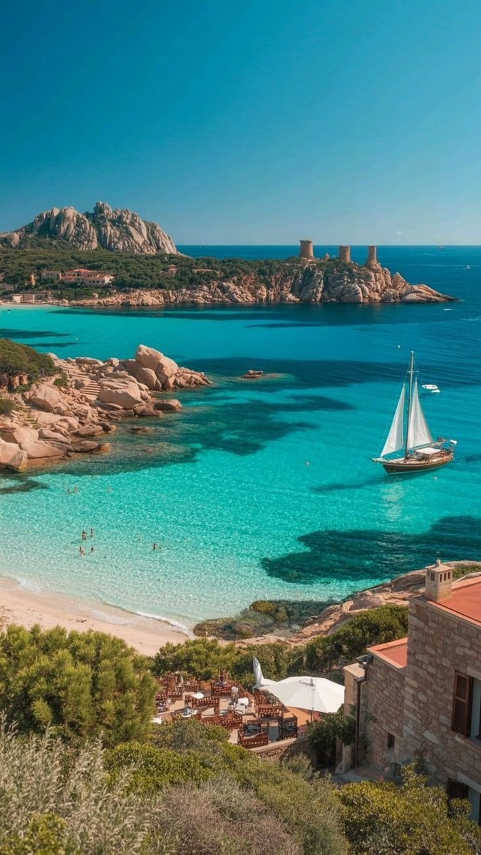 Sardinia coastal view Sardinia coastal view