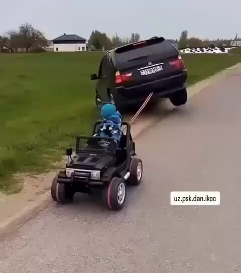 Father lets son believe he helped