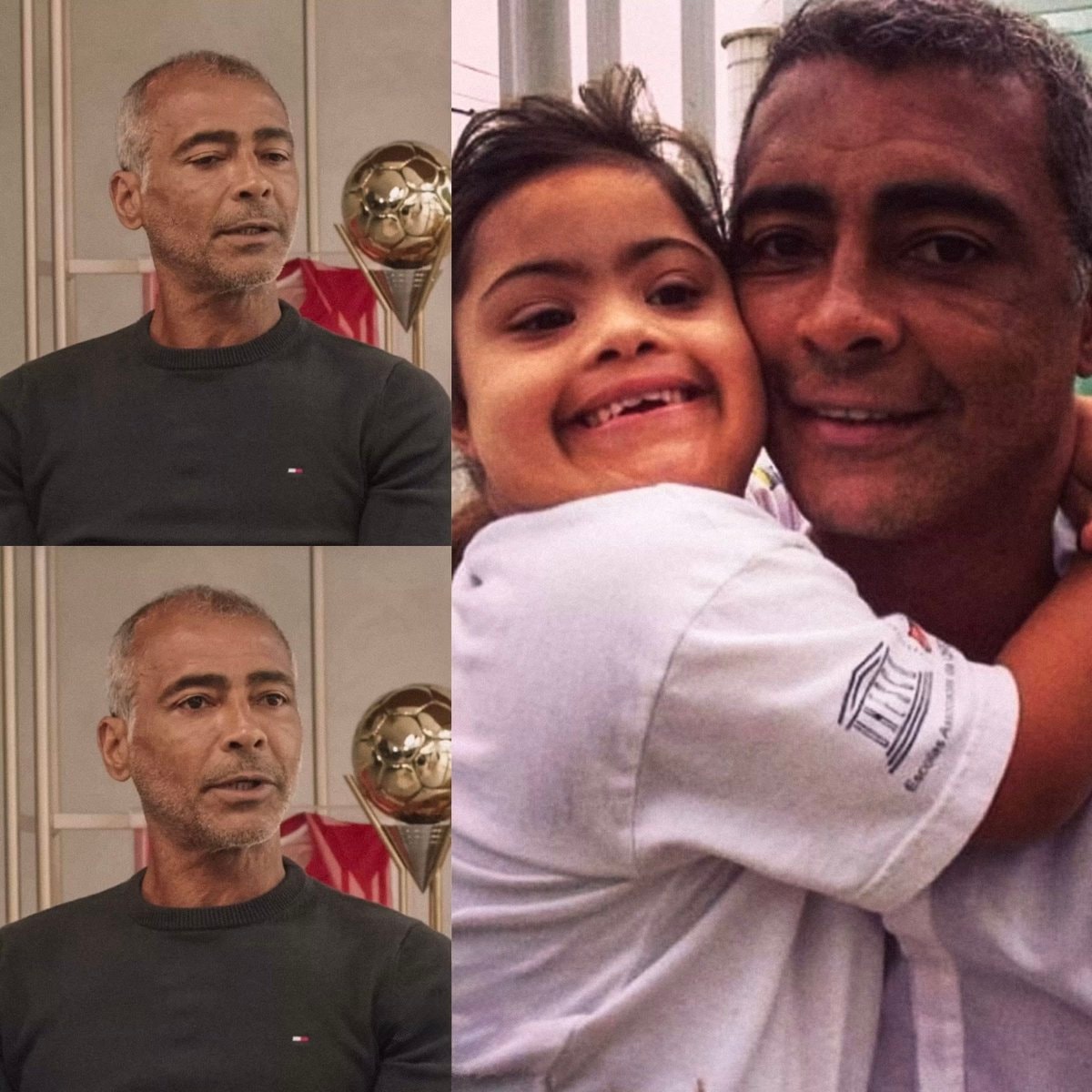 Romário daughter princess shirt Brazil Guatemala