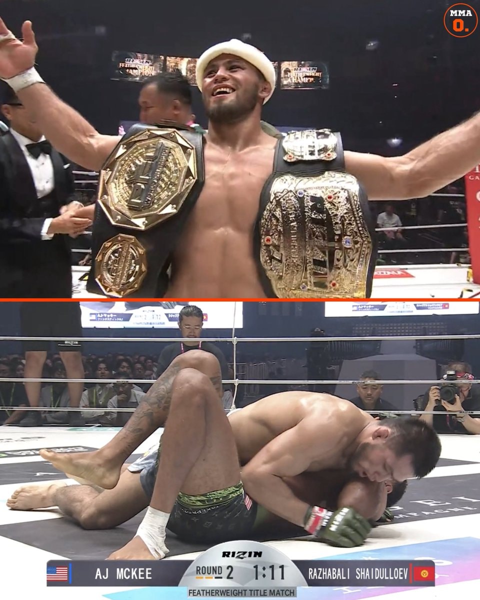 Shaydullaev wins PFL and RIZIN titles