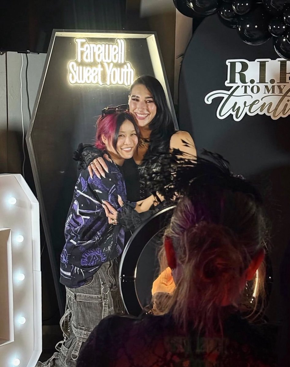 Rhiyo reunited Iyo Sky Rhea Ripley Rhiyo reunited Iyo Sky Rhea Ripley