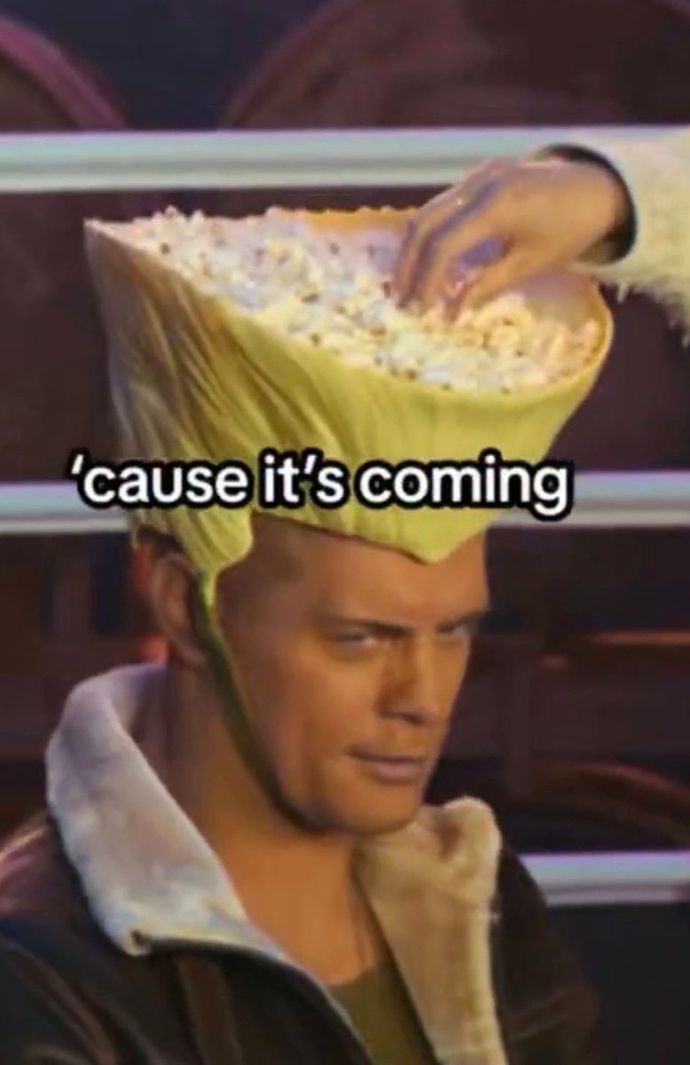 Cody Rhodes Guile popcorn bucket