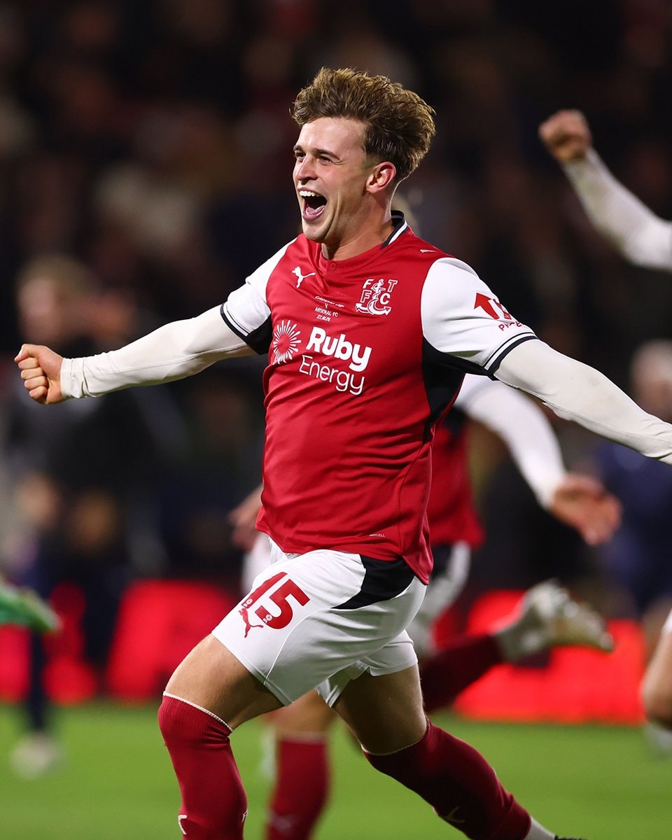 Fleetwood Town eliminates Arsenal