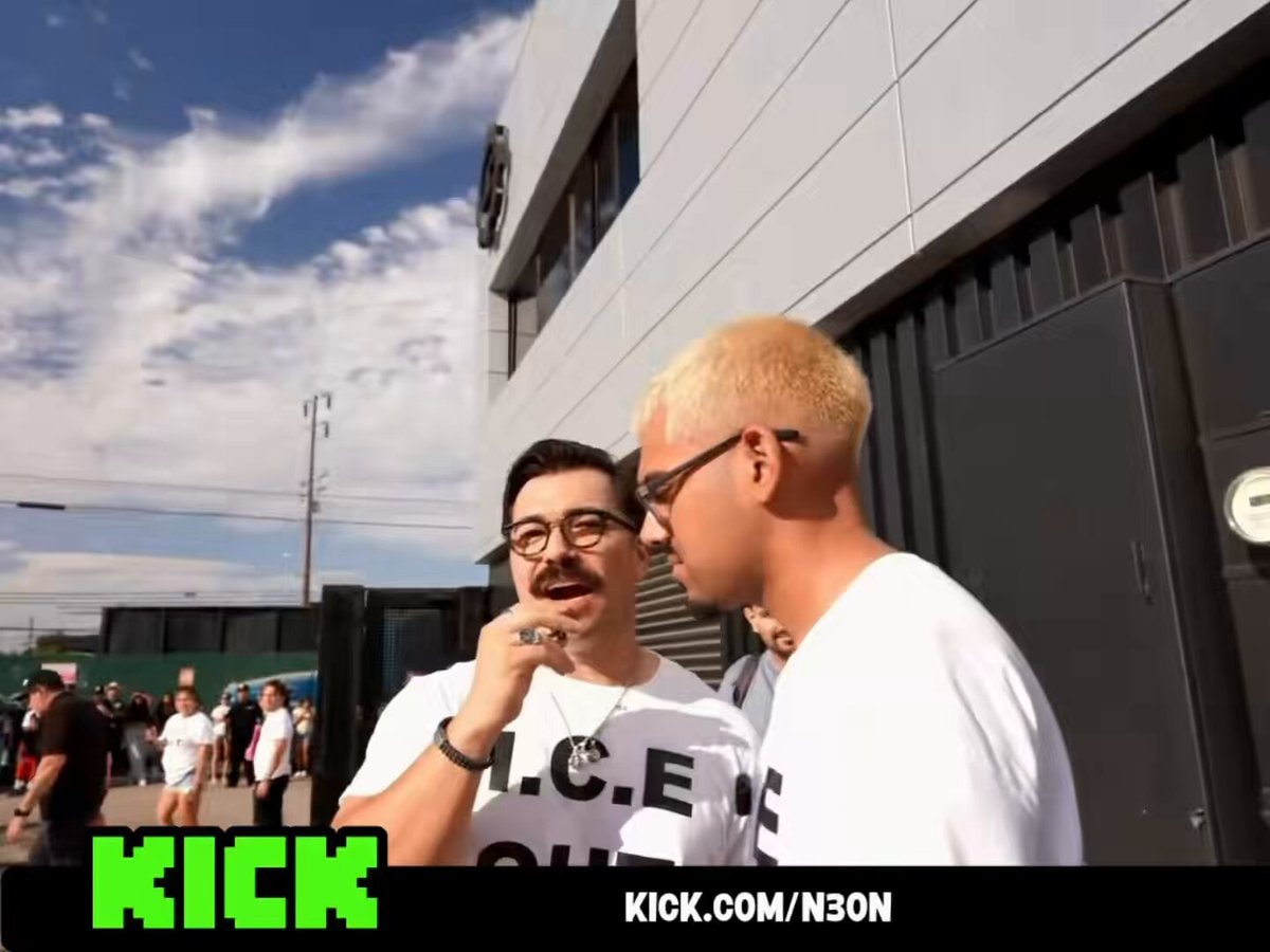 N3on speaks out against ICE