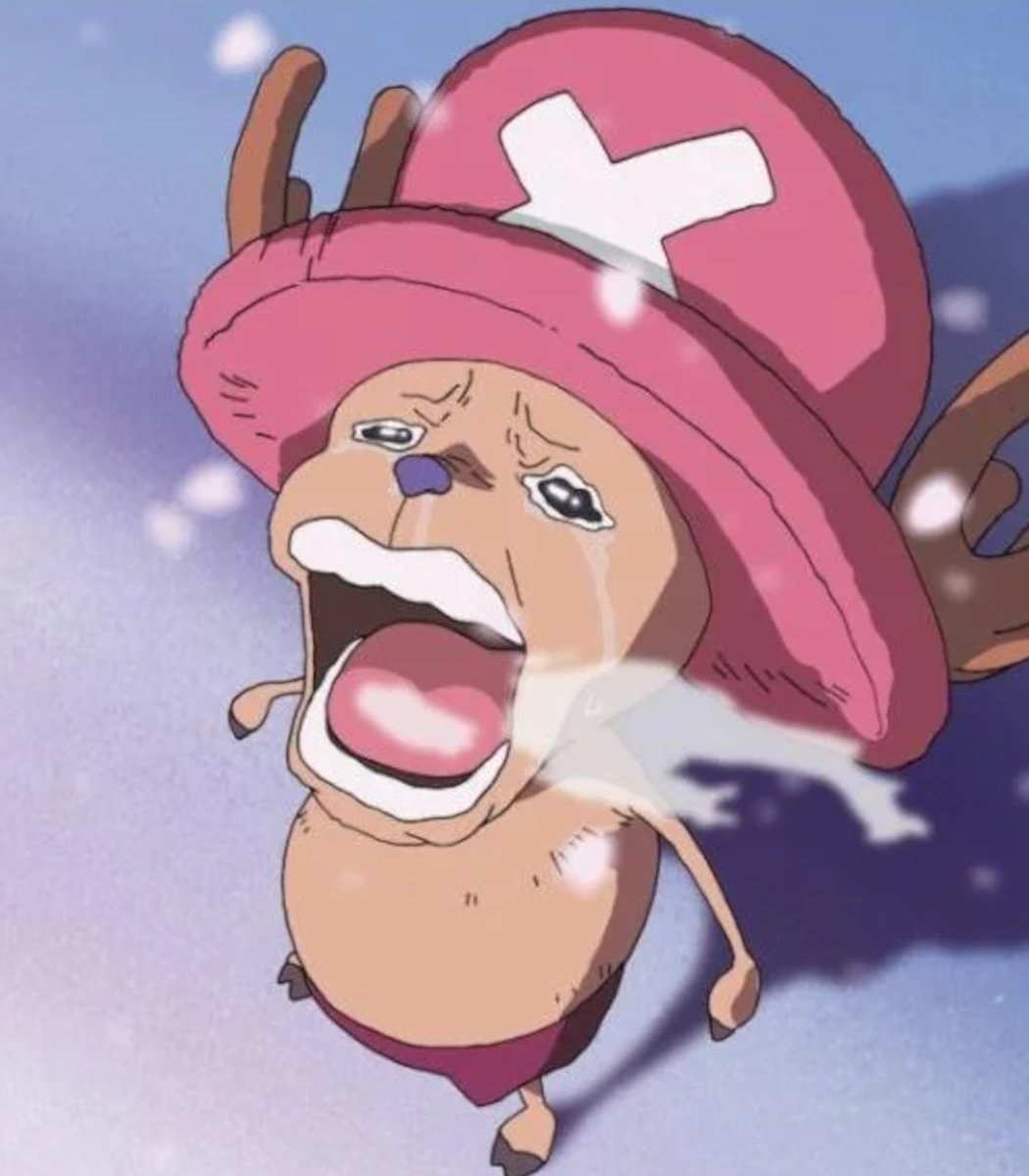 Chopper crying One Piece Chopper crying One Piece