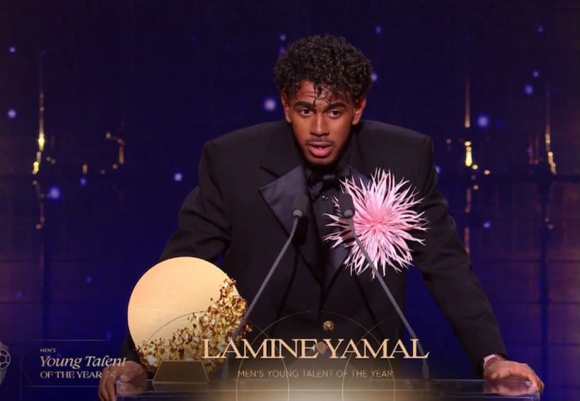 Lamine Yamal wins Kopa Trophy third time