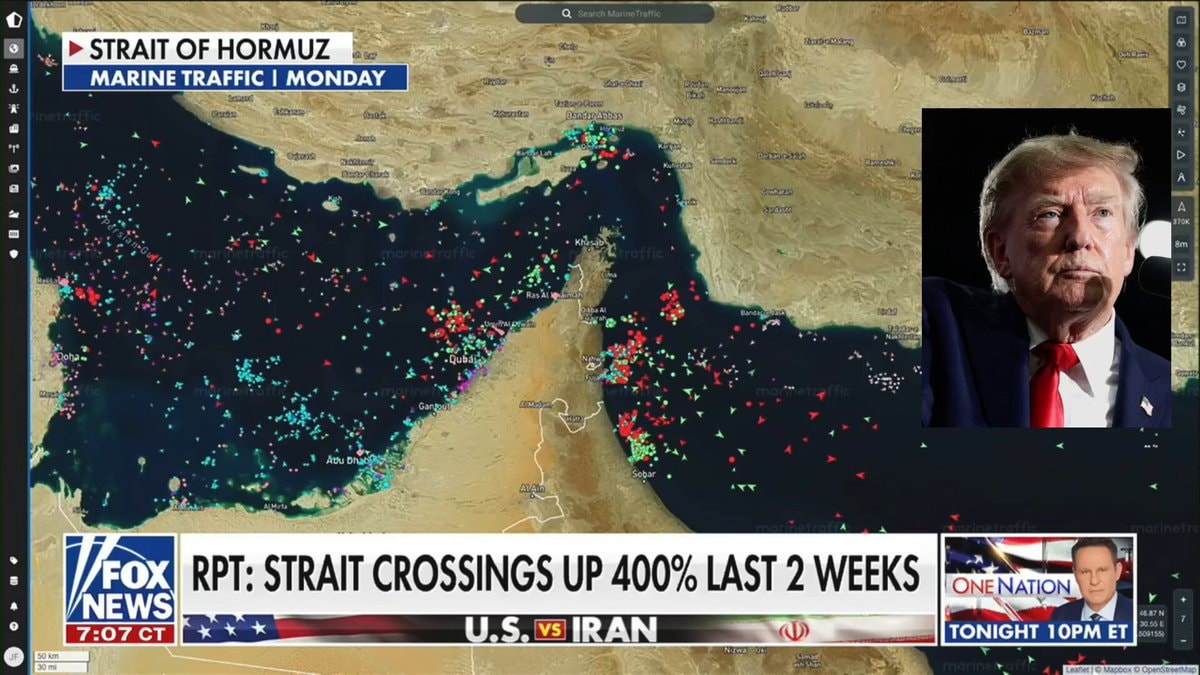 Strait of Hormuz crossings surge 400%