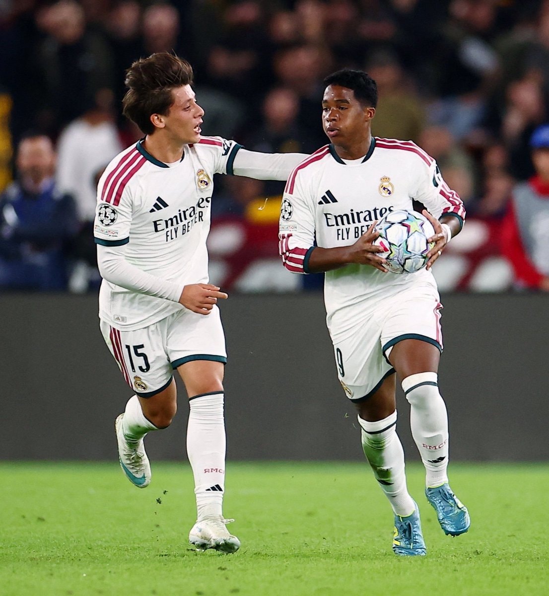 Endrick and Arda Güler Real Madrid