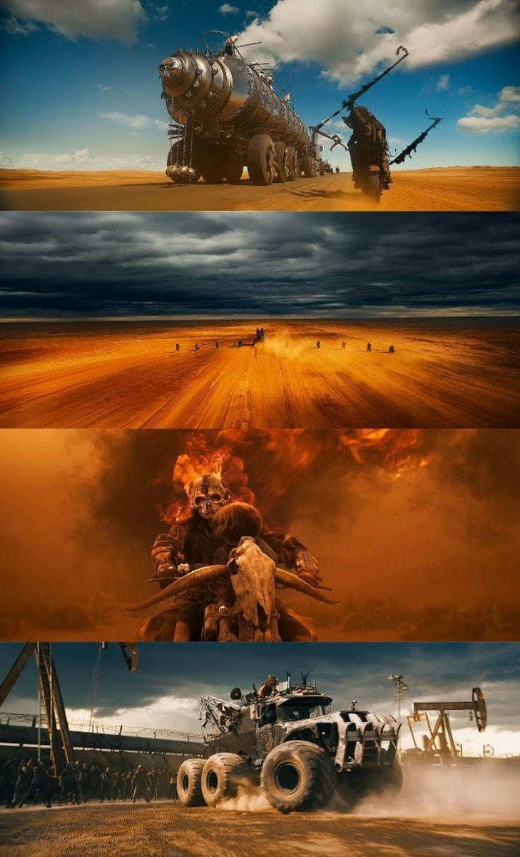 post-apocalyptic movie collage