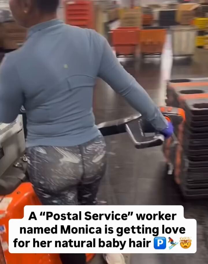 Postal Service worker goes viral