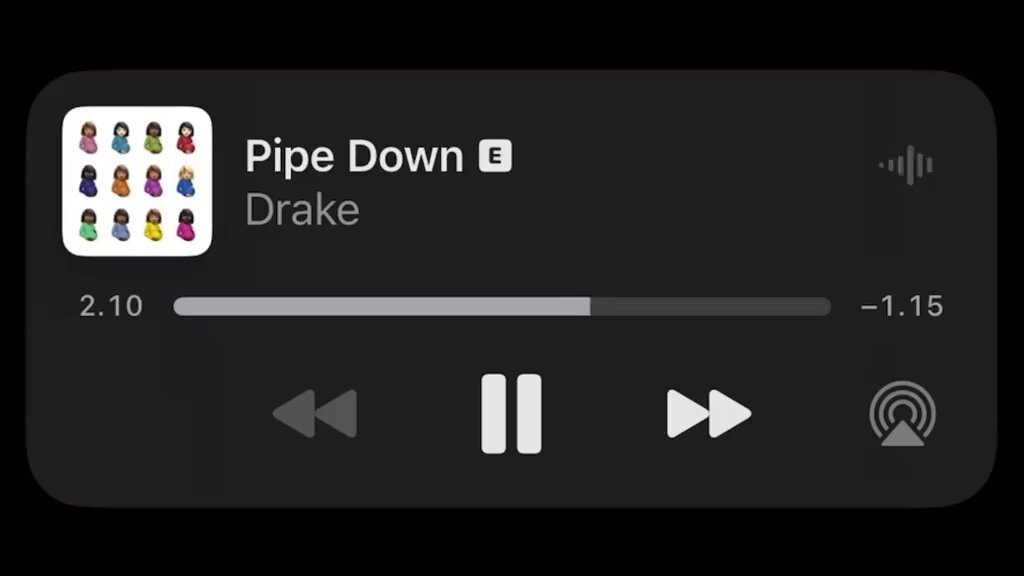 Drake Pipe Down