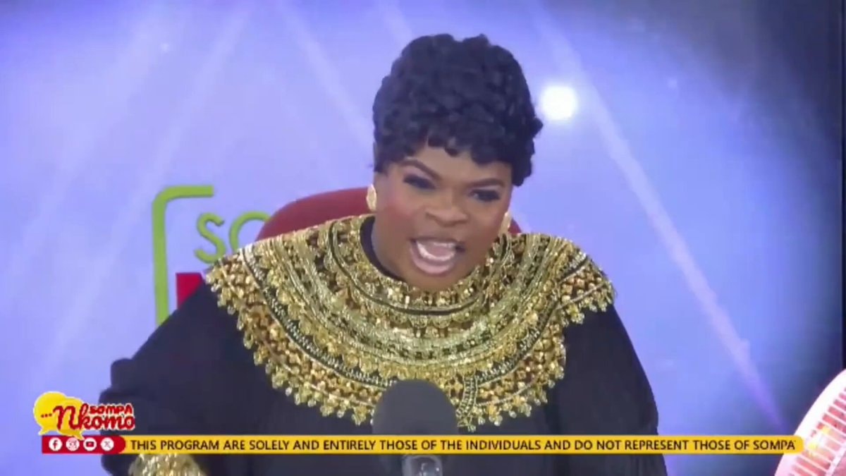 Woman at microphone funny moment