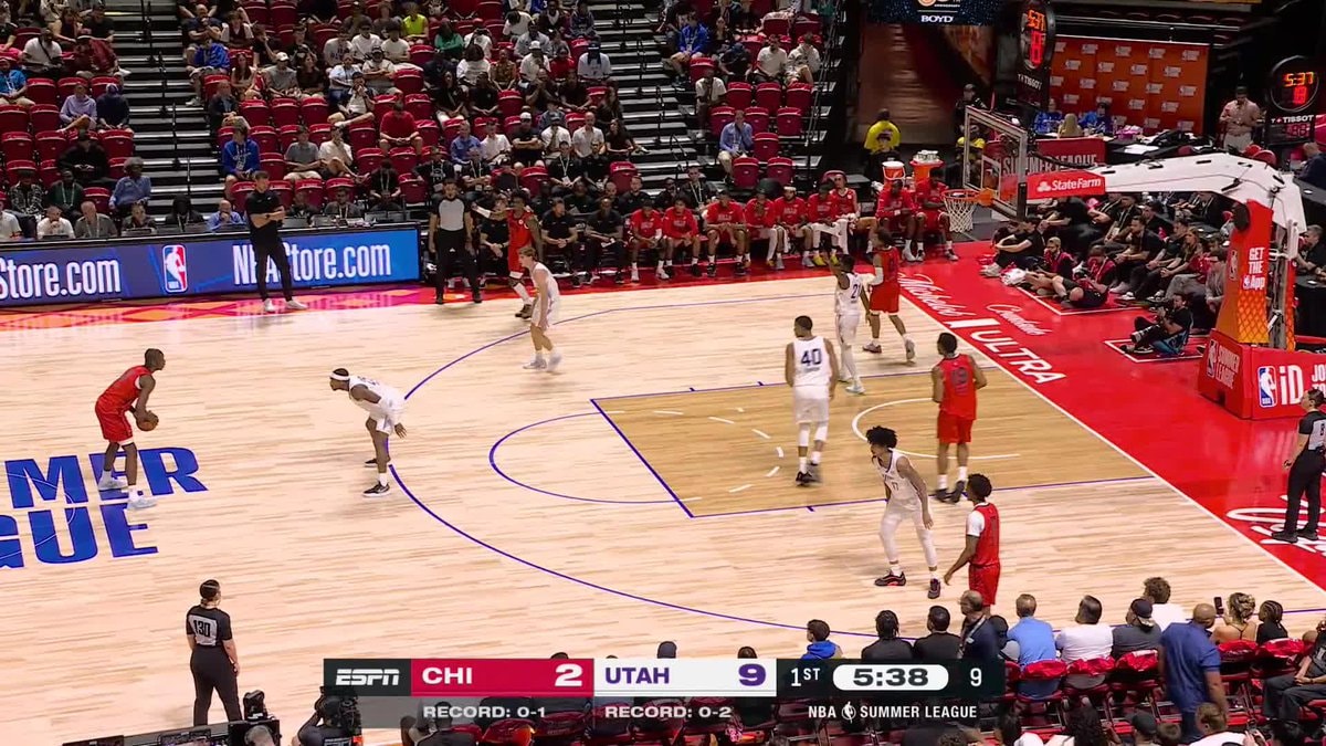 Caleb Wilson NBA Summer League three-pointer Caleb Wilson NBA Summer League three-pointer