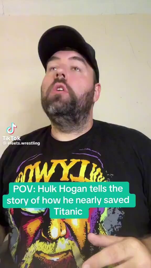 Hulk Hogan impersonation