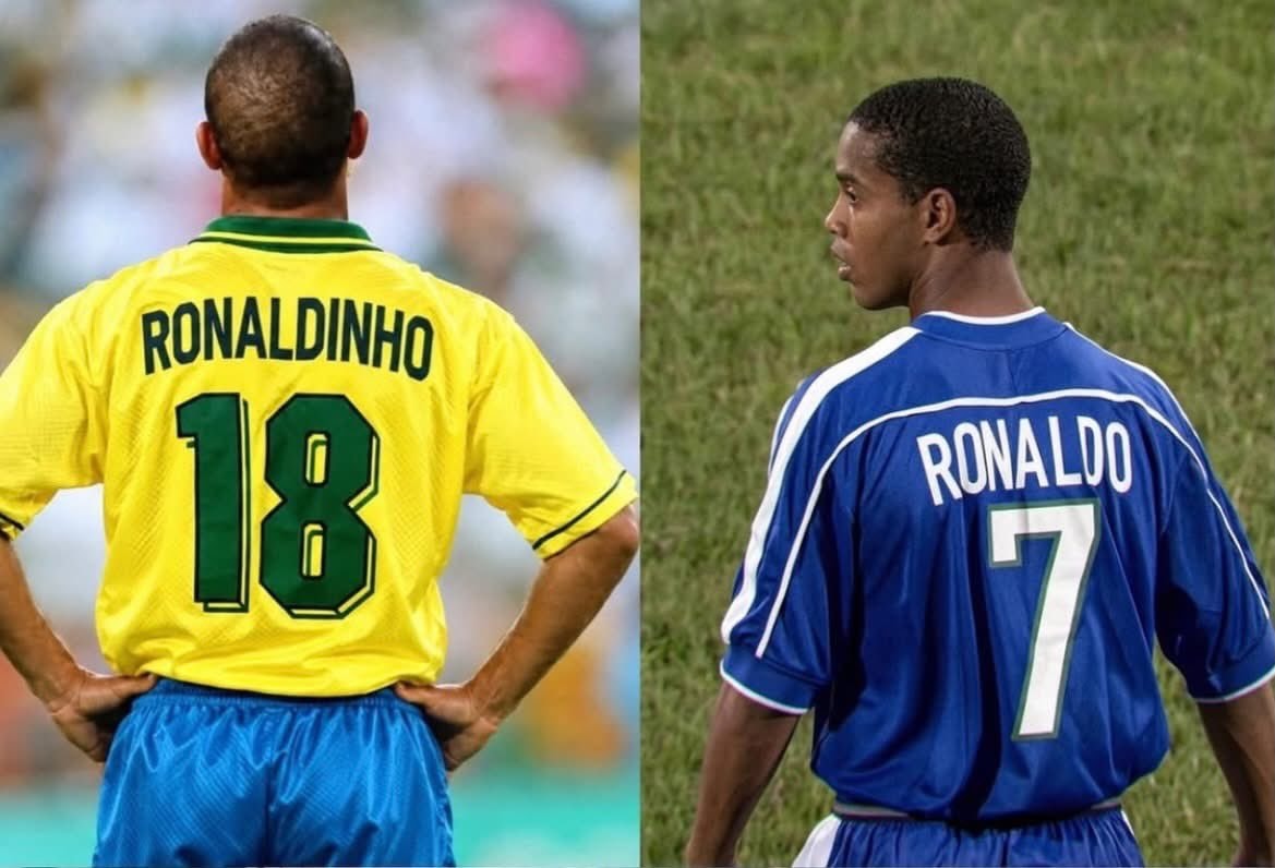 Ronaldo and Ronaldinho name history Ronaldo and Ronaldinho name history