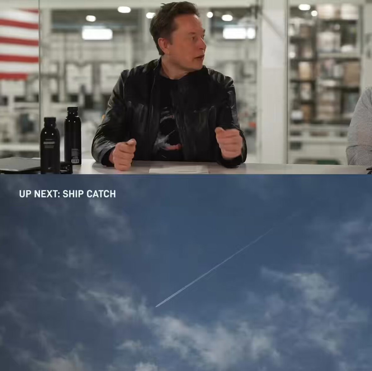 Elon Musk SpaceX Starship Flight 15 ship catch