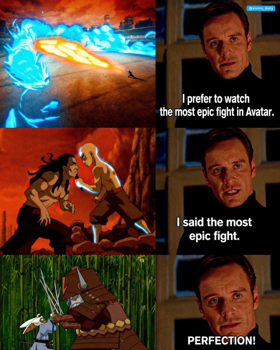 Avatar most epic fight Michael Fassbender meme