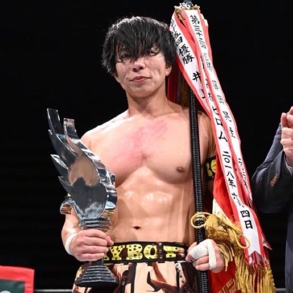 YOH 100th IWGP Junior Heavyweight Champion (photo 1 of 2)
