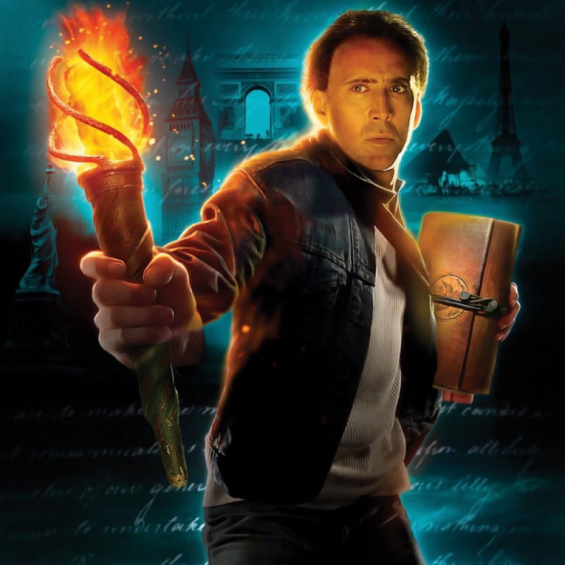 Nicolas Cage as Benjamin Gates NATIONAL TREASURE 3