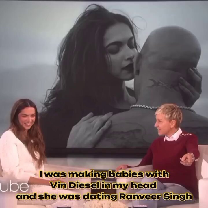 Deepika Padukone Vin Diesel fantasy talk show moment