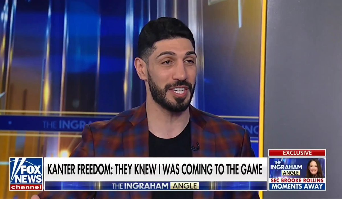 Enes Kanter Freedom on Fox News