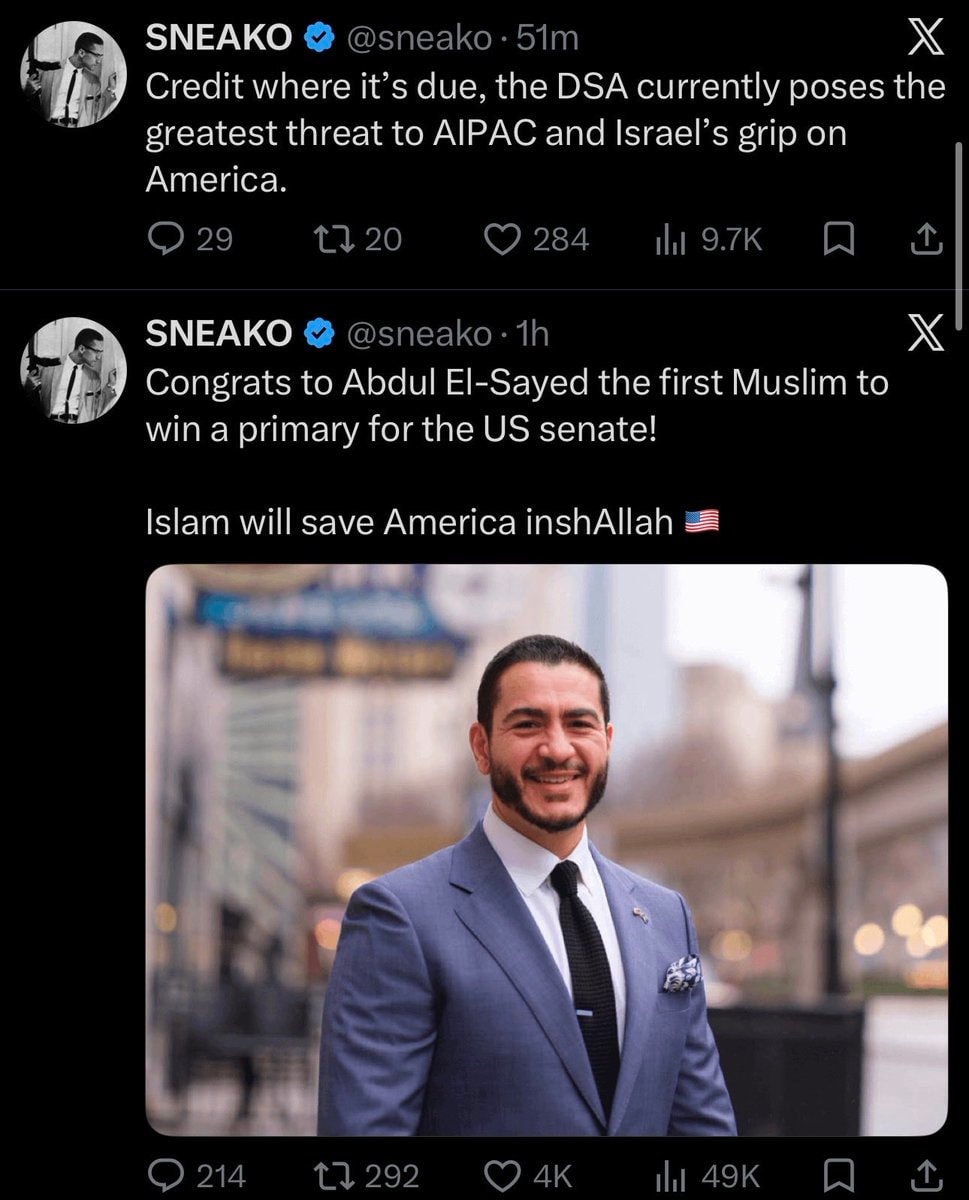 Sneako on Abdul El-Sayed primary win