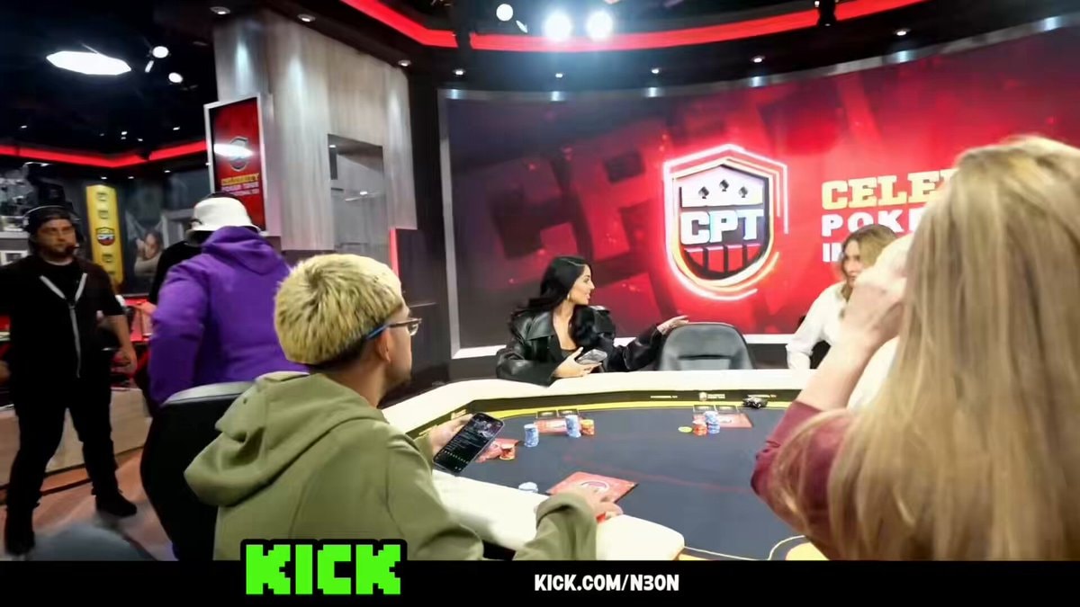 N3ON nervous poker game with Caitlyn Jenner N3ON nervous poker game with Caitlyn Jenner