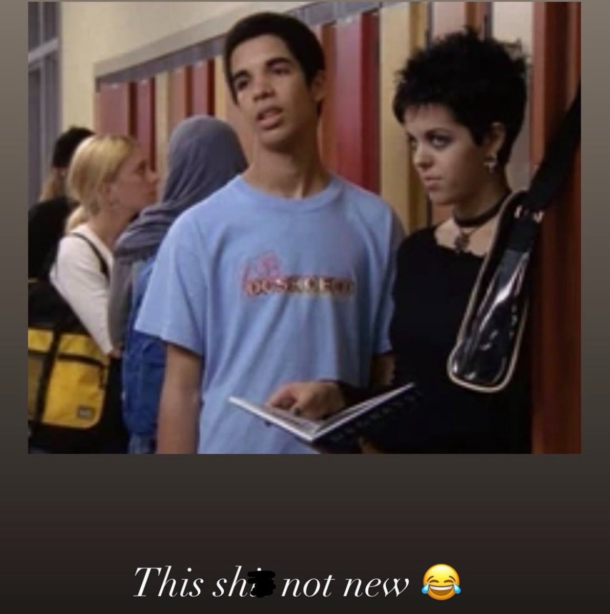 Drake Degrassi goth girl throwback (photo 2 of 2)