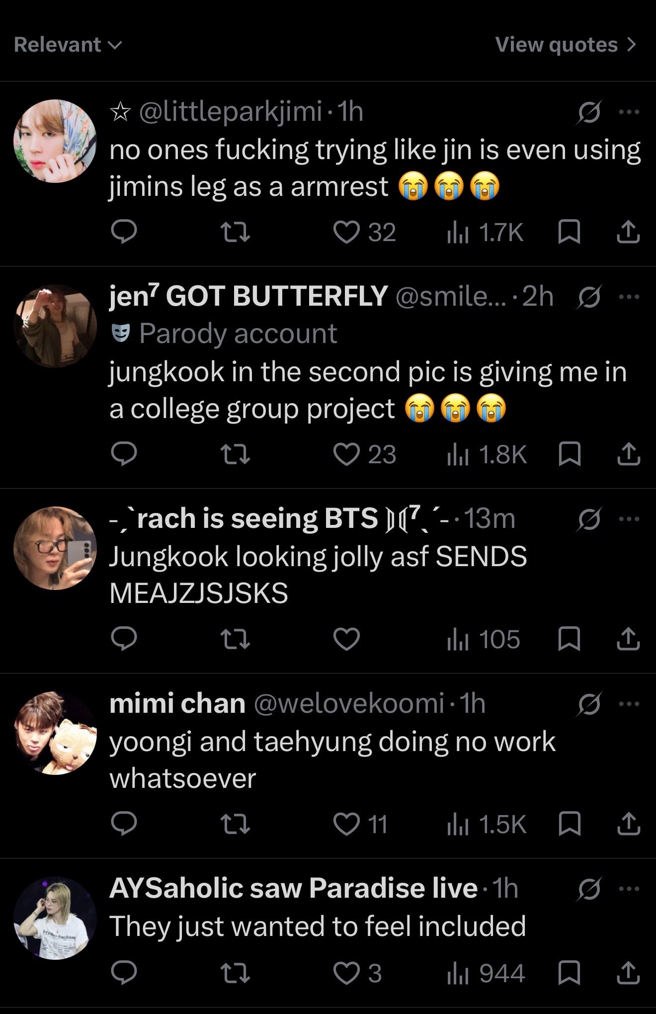 Jungkook carrying the group project (photo 3 of 4)