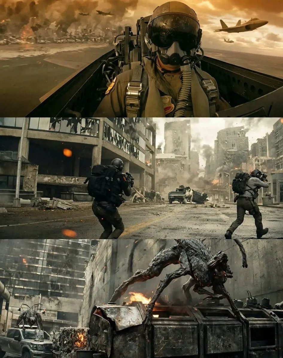 sci-fi action movie montage