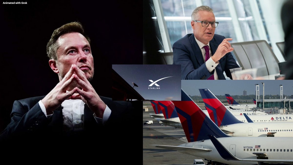 Ed Bastian Delta Starlink controversy