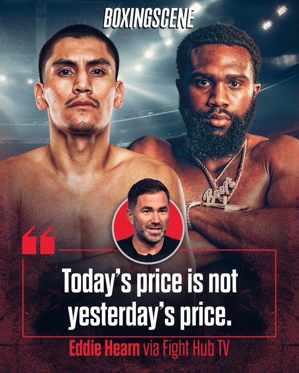 Eddie Hearn Jaron Ennis price Vergil Ortiz
