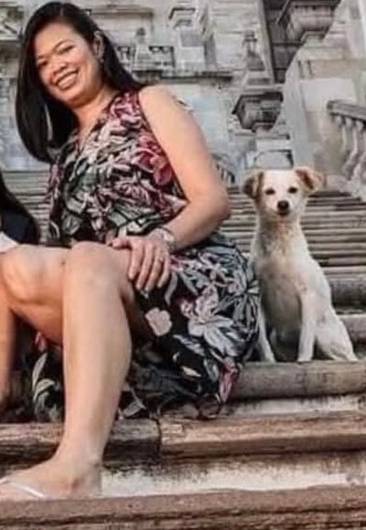 Dog family photo smile (photo 2 of 2)