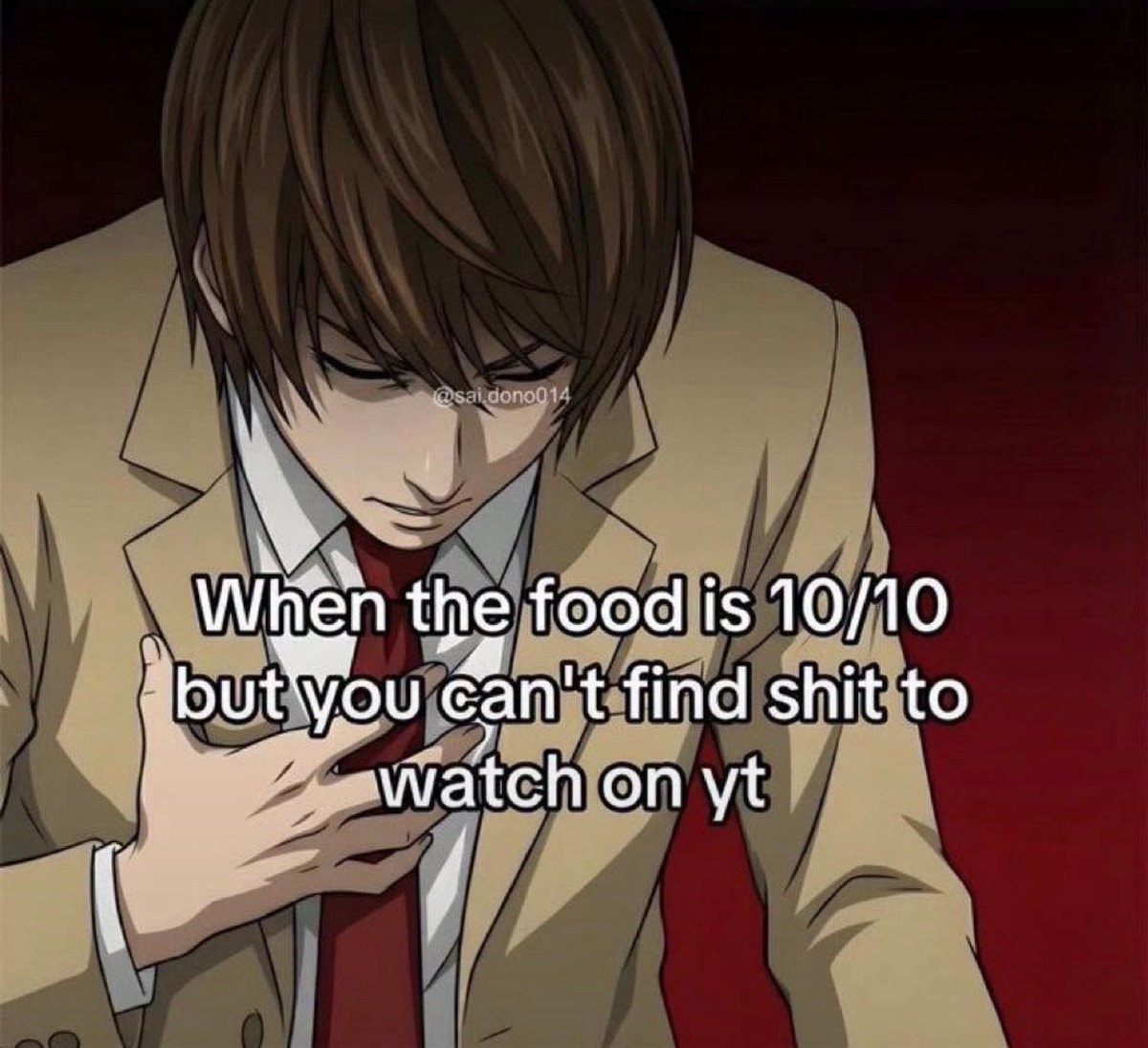 Light Yagami Death Note yt meme