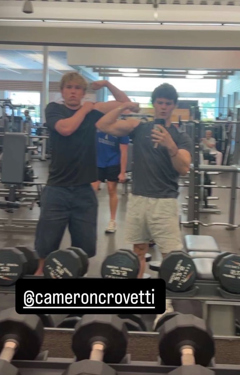 Cameron Crovetti TheBoys gym (photo 2 of 2)