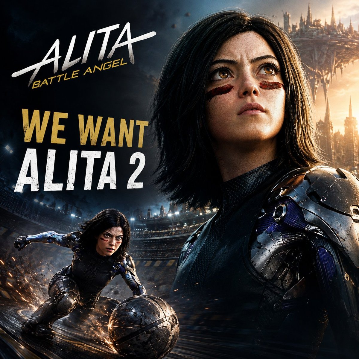 Alita Battle Angel 2 fan demand