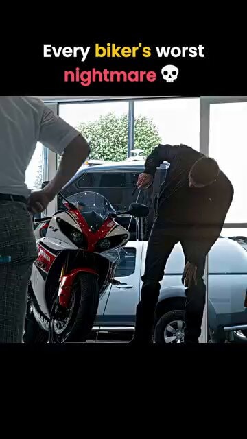 Every biker's worst nightmare Every biker's worst nightmare