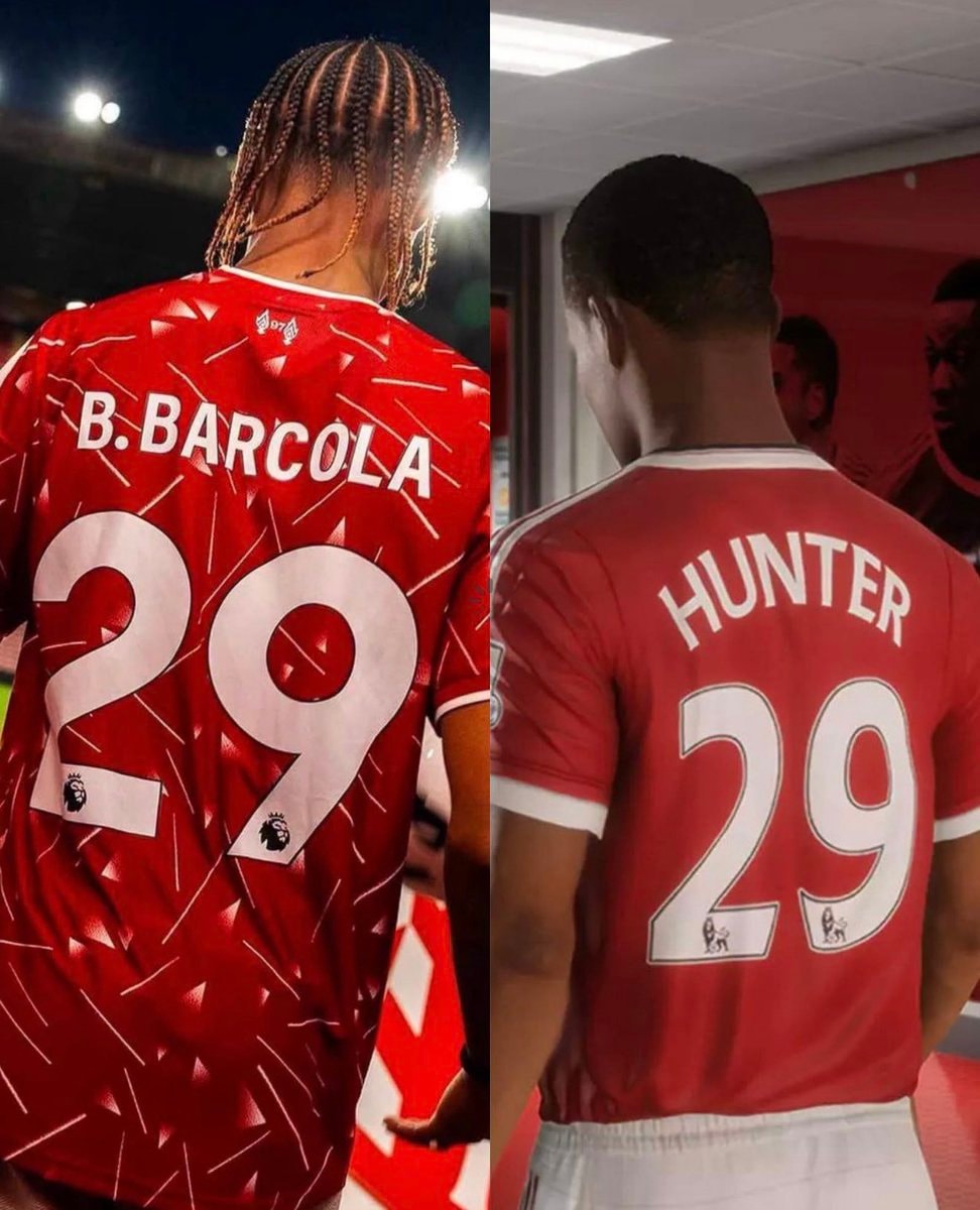Barcola's number 29 from FIFA to Liverpool