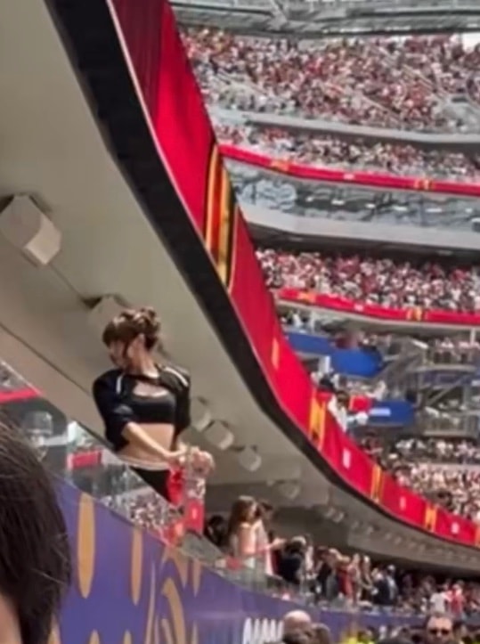 Lisa at 2026 World Cup quarterfinal (photo 2 of 2)