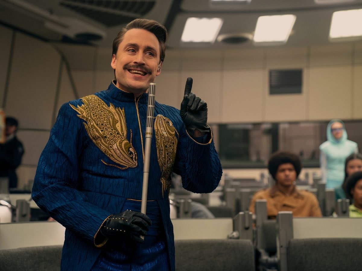 Kieran Culkin Caesar Flickerman THE HUNGER GAMES