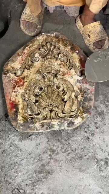 Handmade Cement Products carved detail