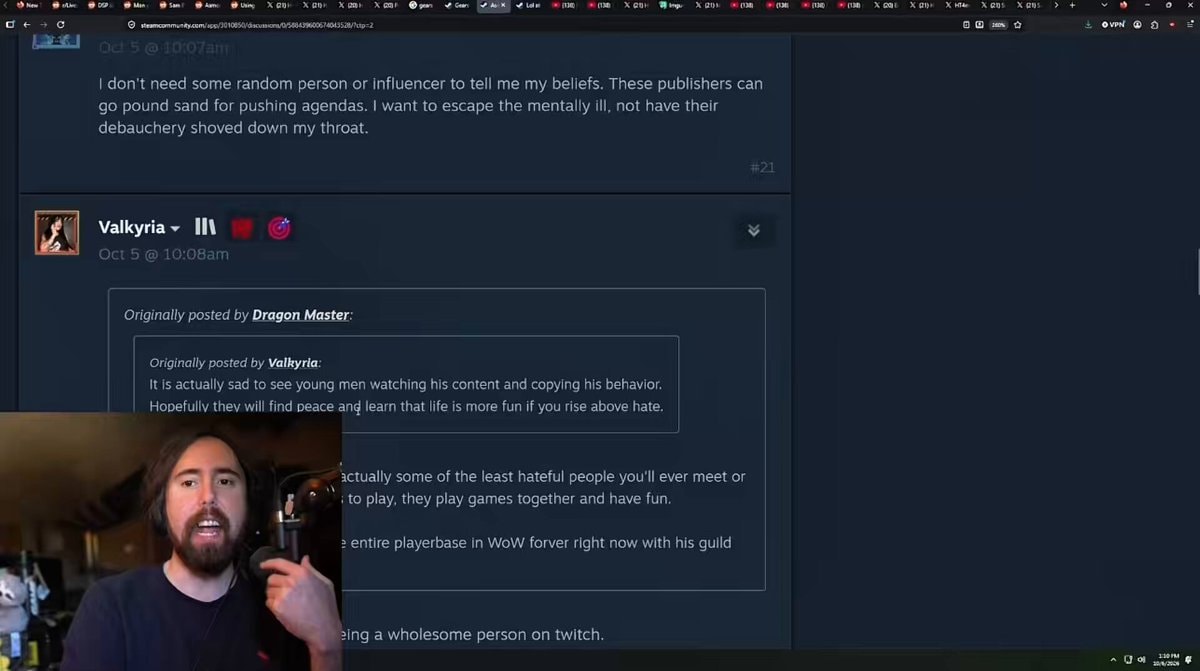Asmongold on Twitch bans and truth
