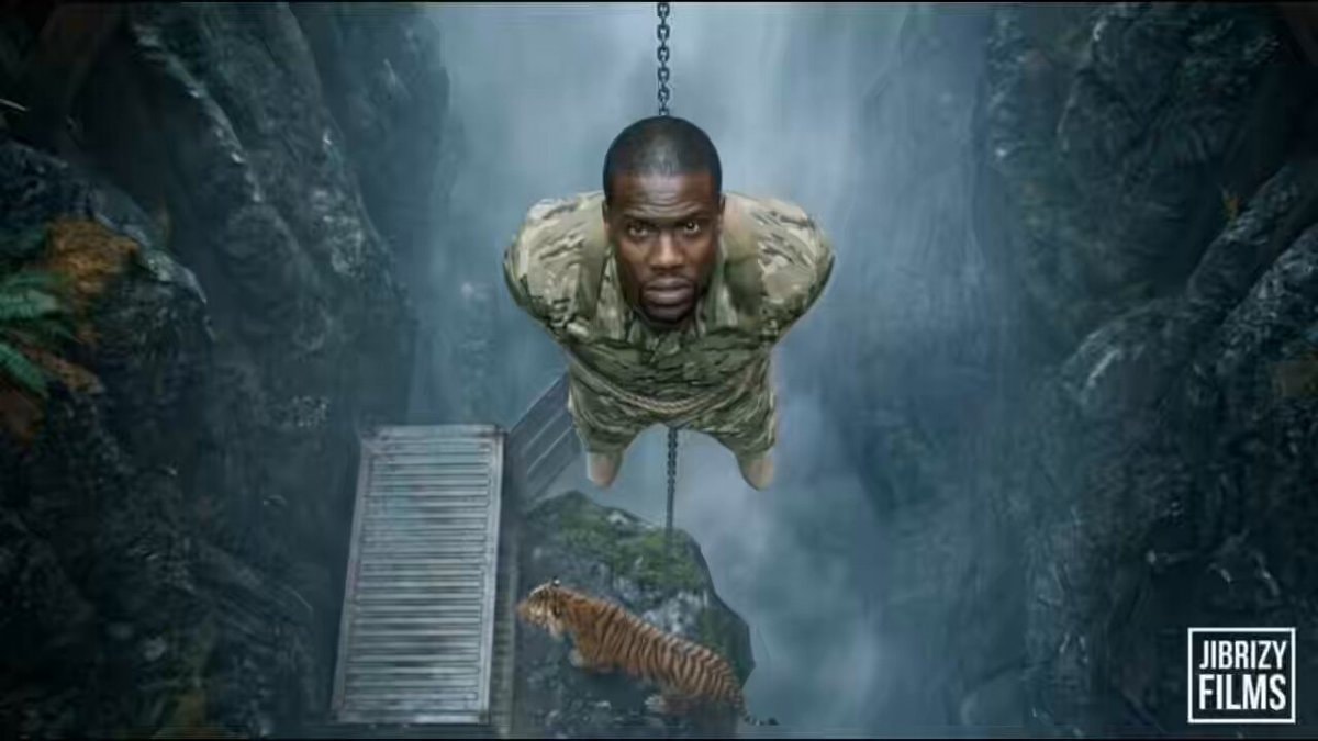 Kevin Hart military uniform