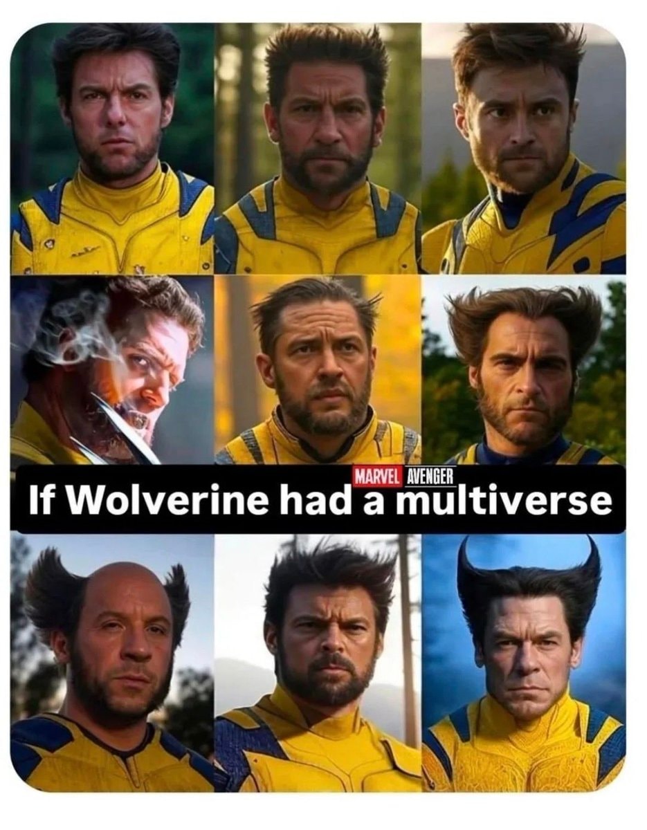 Wolverine multiverse meme
