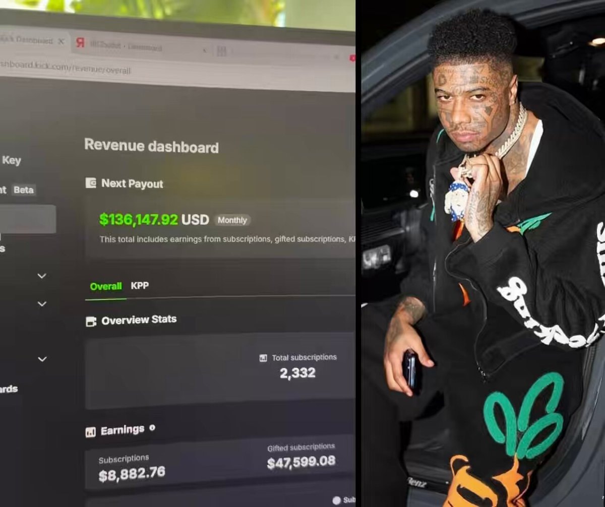 Blueface Kick earnings Blueface Kick earnings