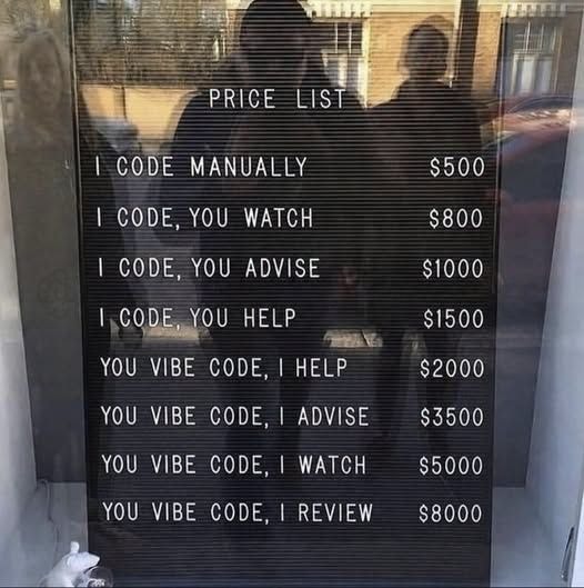 vibe tax joke