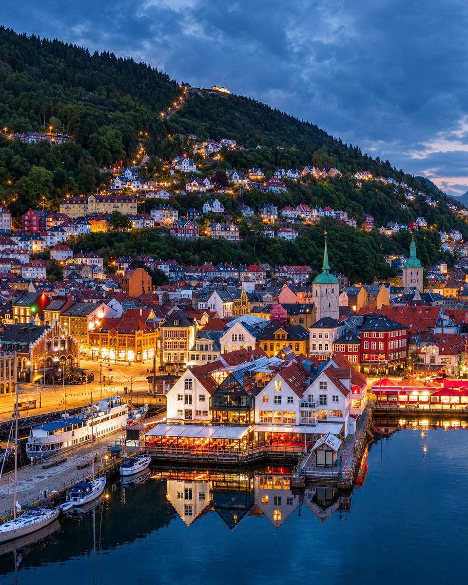 Bergen Norway cityscape