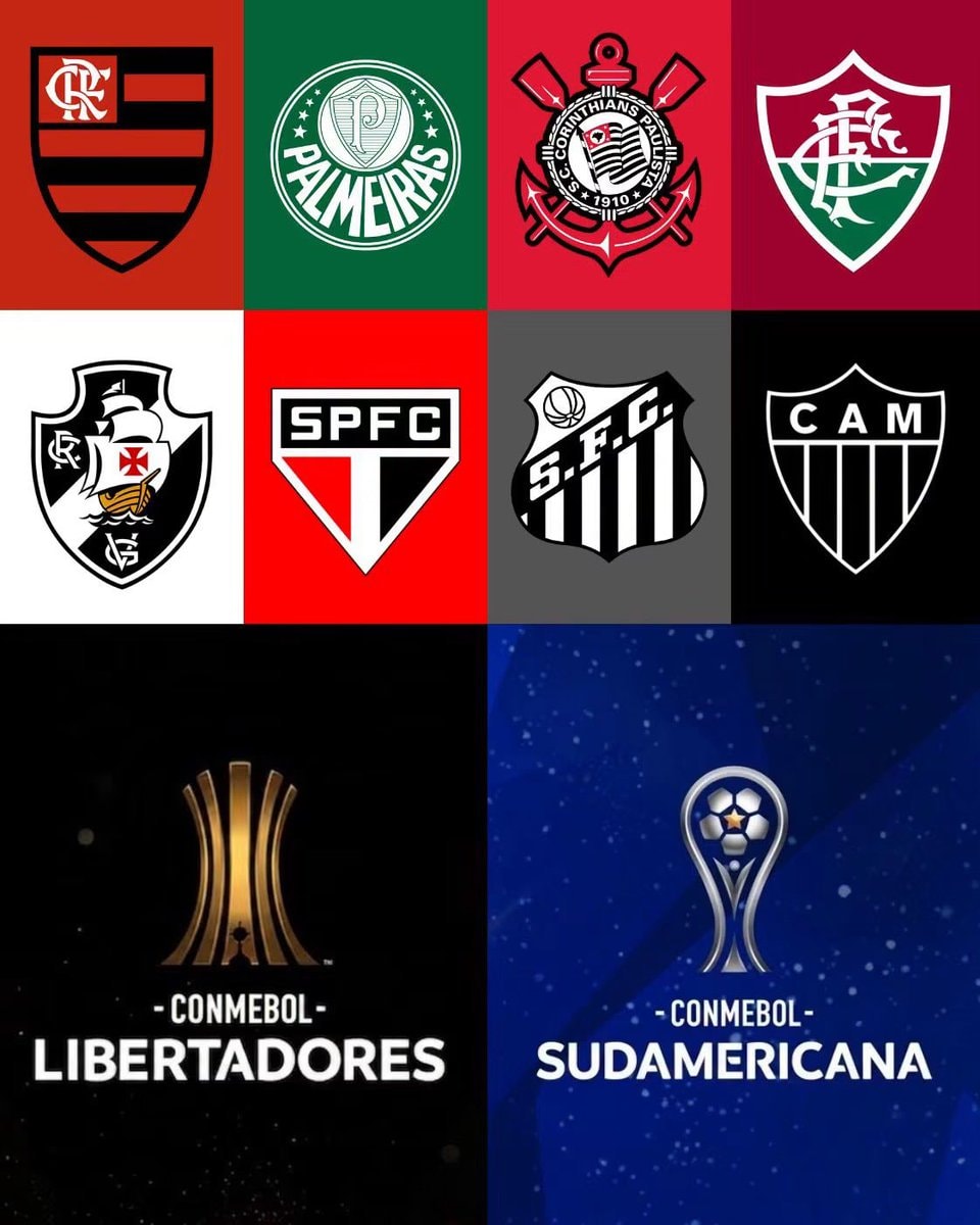 Brazilian clubs in South American quarterfinals