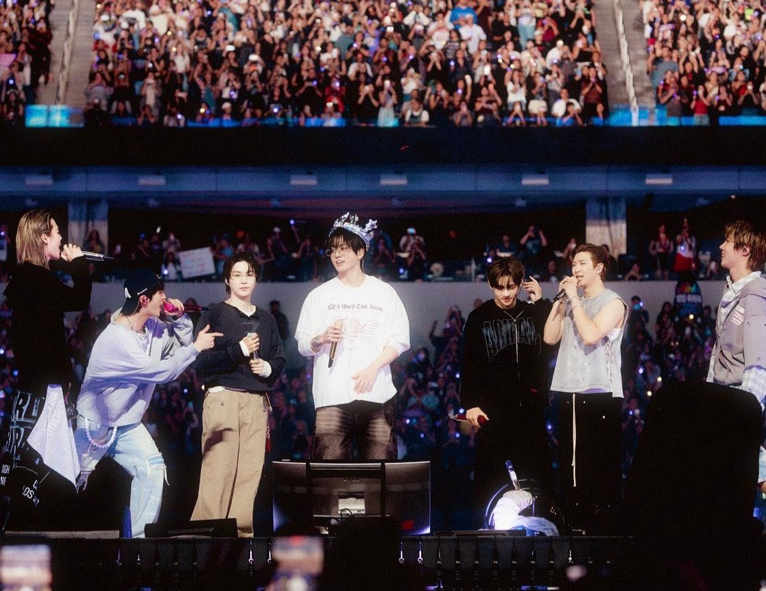 BTS celebrating maknae birthday for ARMYs 🥹
